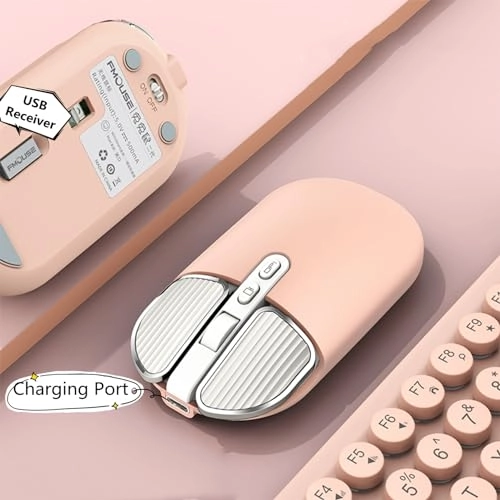Slim Rechargeable Silent Mouse - USB