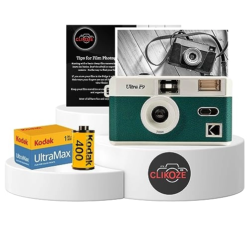 Ultra F9 - 35mm Reusable + Ultramax 35mm - 36 Exposures + Tips Card