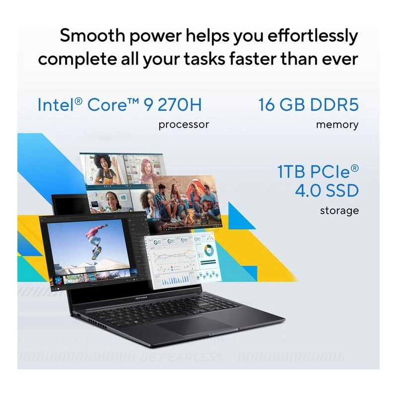 Vivobook 16 X1605VA-MB9161W - 16'' Core 9-270H 16GB DDR5 1TB SSD