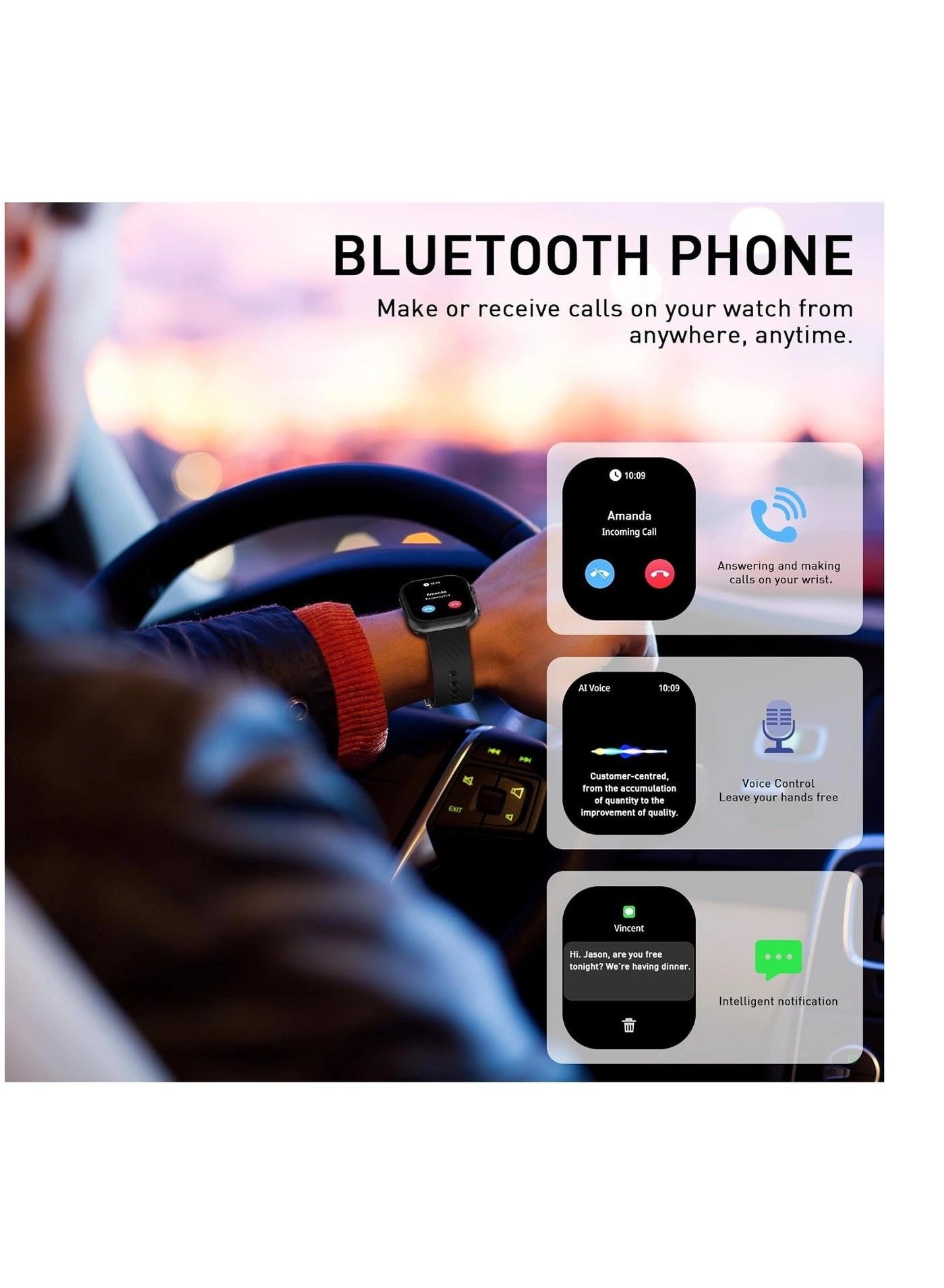 Smart Watch - 2.13-Inch aluminum alloy