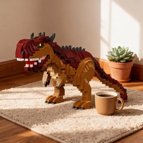 Carnotaurus Micro Mini Bricks Kit STEM - 8 years+ 1092 pieces