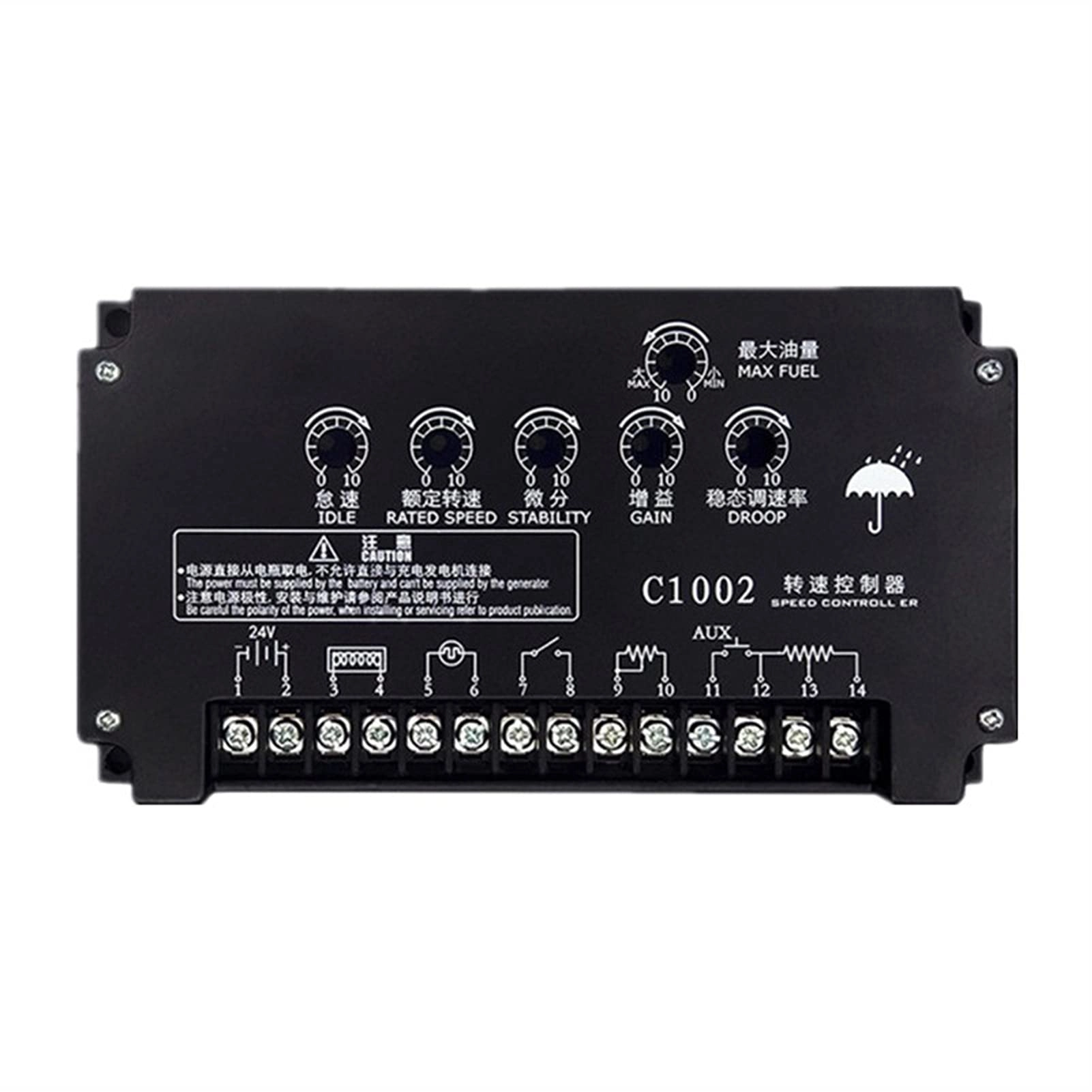 VCFDZCFD Engine Speed Control Board - C1000A C1002 C100B