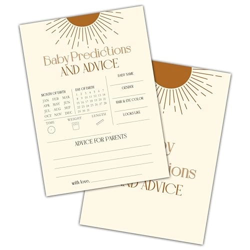 Baby Predictions and Advice - Adult 25 piece(s)