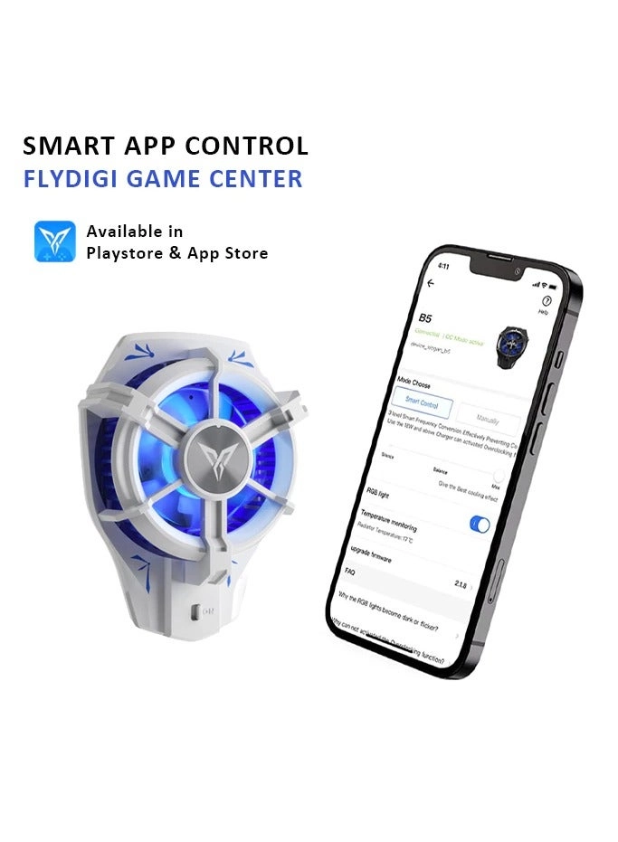 B5 Phone Cooler - 15W Type-C Back Clip