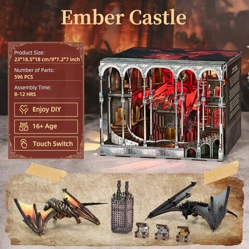 Ember Castle - DIY Miniature House Kit