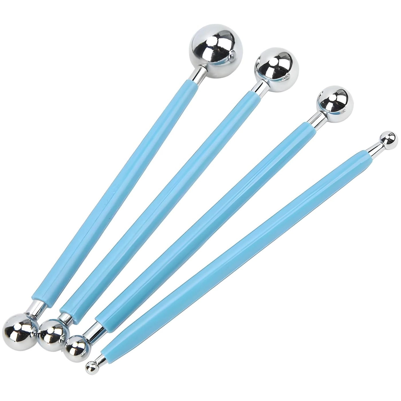Oytra Clay Modelling Ball Tool - Stainless Steel Set of 4