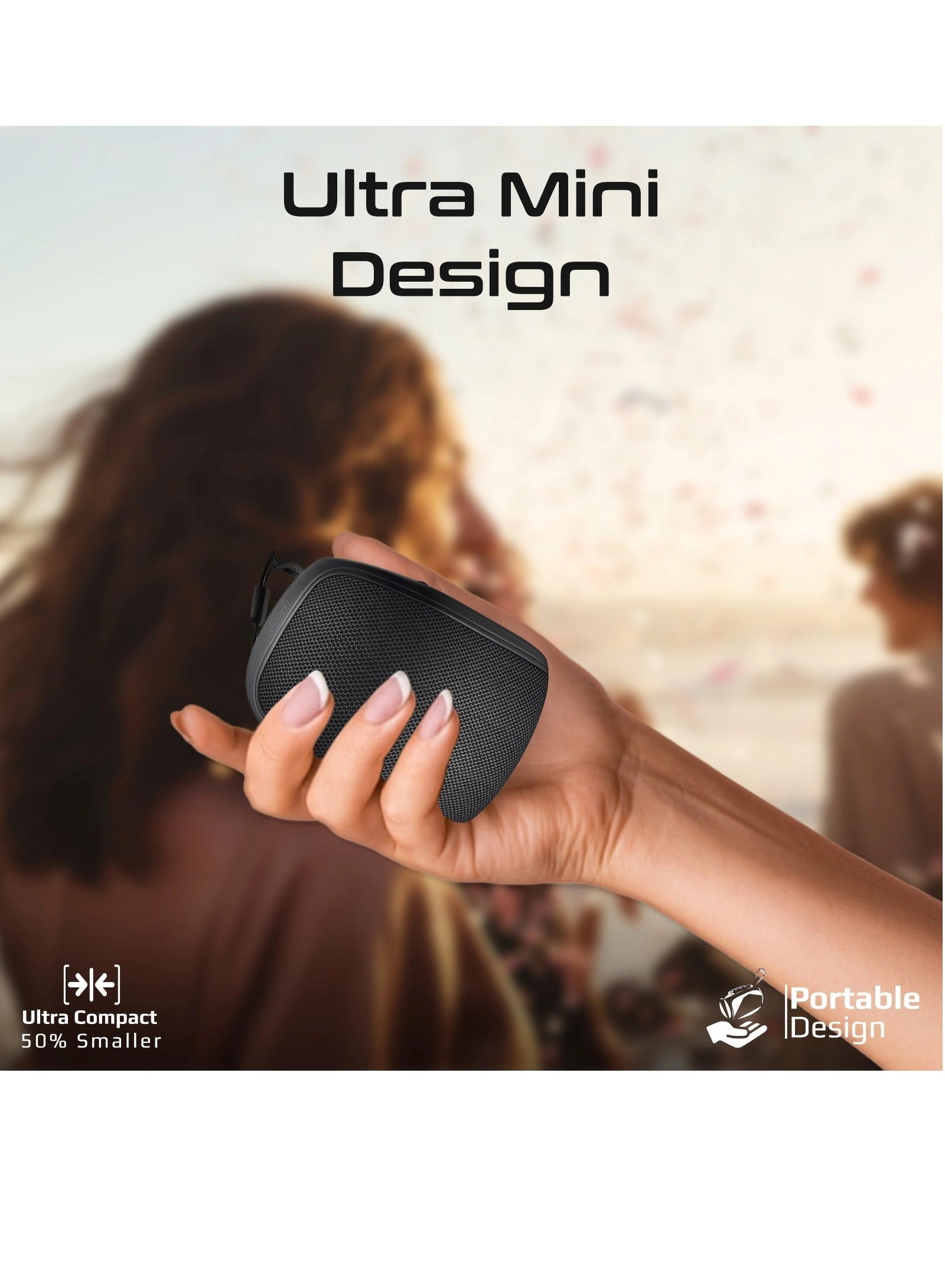 Mood.Black Bluetooth Speaker