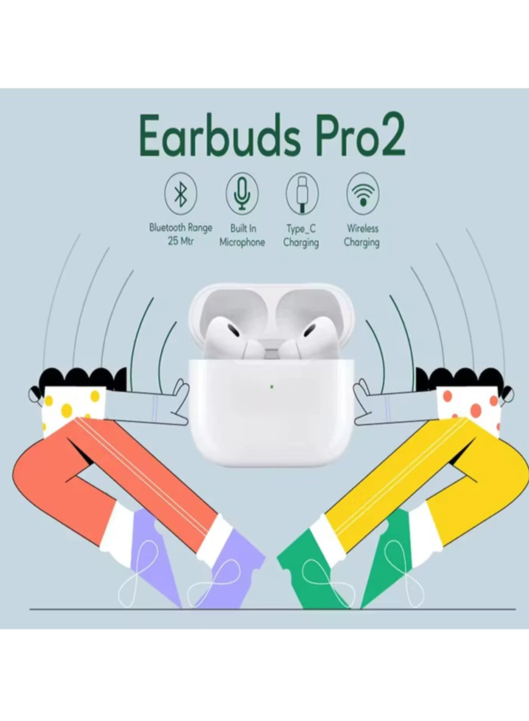 D2 Pro 2 Wireless Earbud