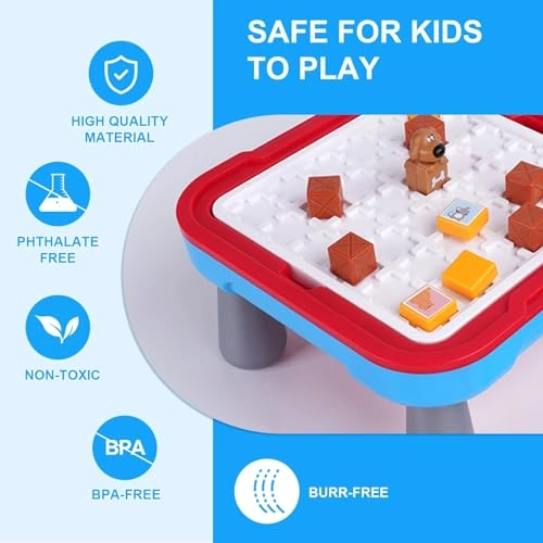 Board Games Adventure Classic Kids Portable - 3 Levels Educational