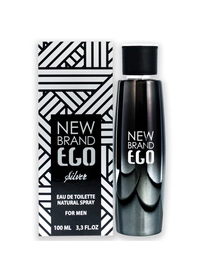 New Brand Ego Silver Eau de Toilette - 3.3 oz
