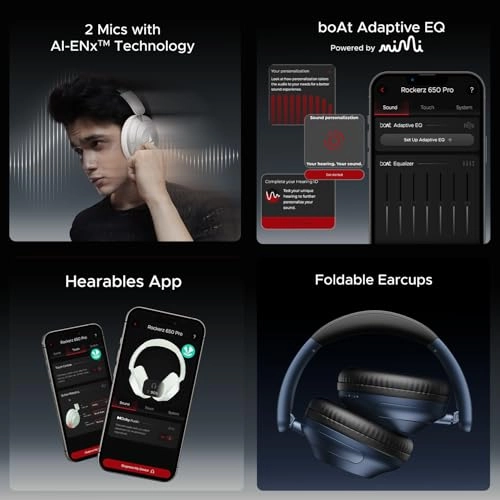 Rockerz 650 Pro Wireless Headphone