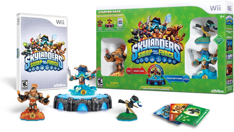 Skylanders SWAP Force Value Bundle Starter Pack - Nintendo Wii