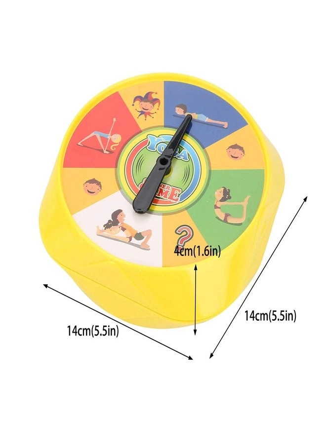 Yoga Pose Cards + Yoga Spinner Game + Kids Yoga Cards Kit + Interactive Yoga Card Game