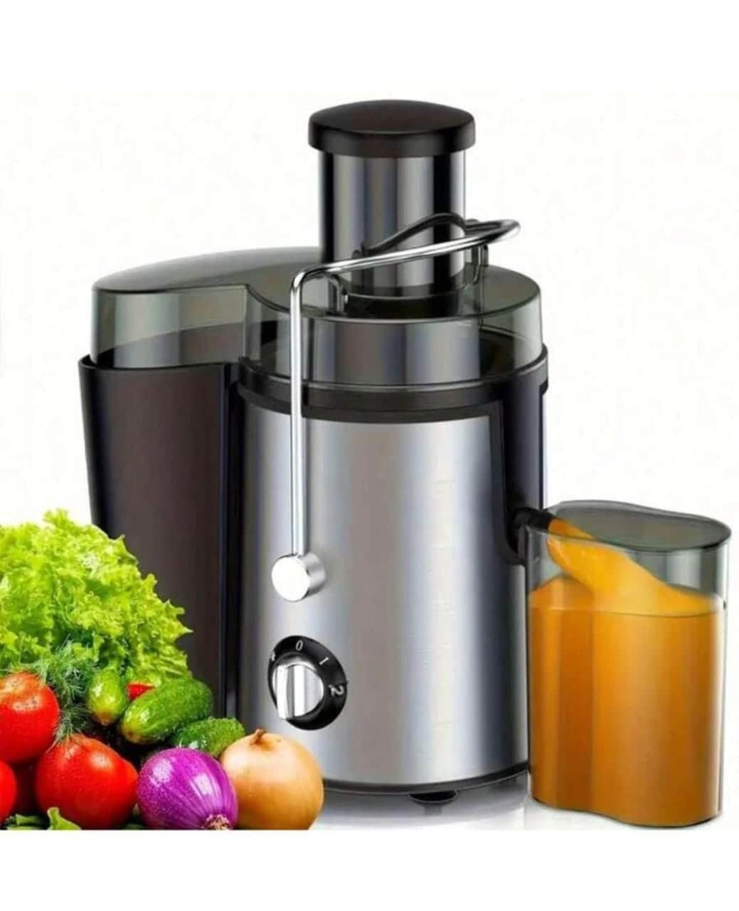 Neonics Centrifugal Juicer Extractor - 65mm Wide Feed Chute Stainless Steel