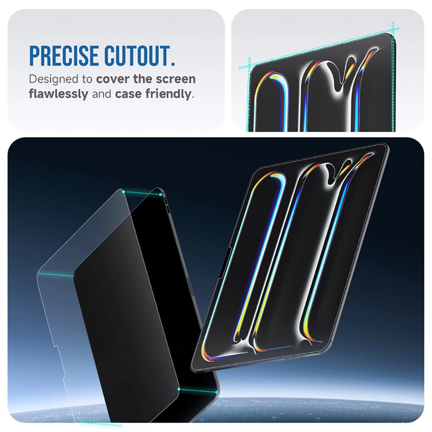 Clear Screen Protector for iPad 12.9