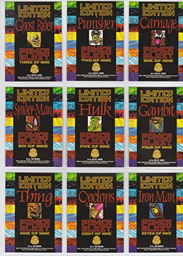 Marvel Universe Series V POWERBLAST Insert Set - 9pcs