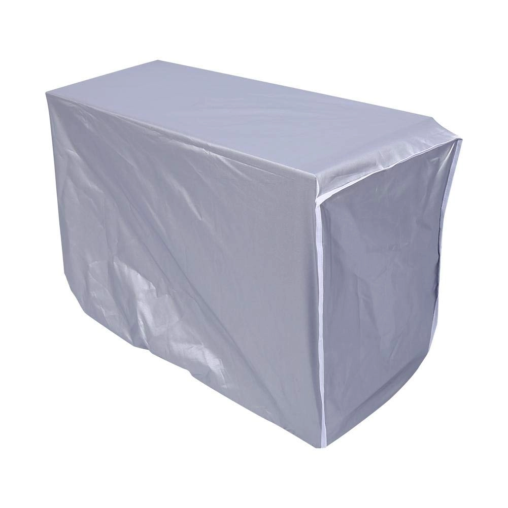 Hakeeta Air Conditioner Cover - Silver Polyester