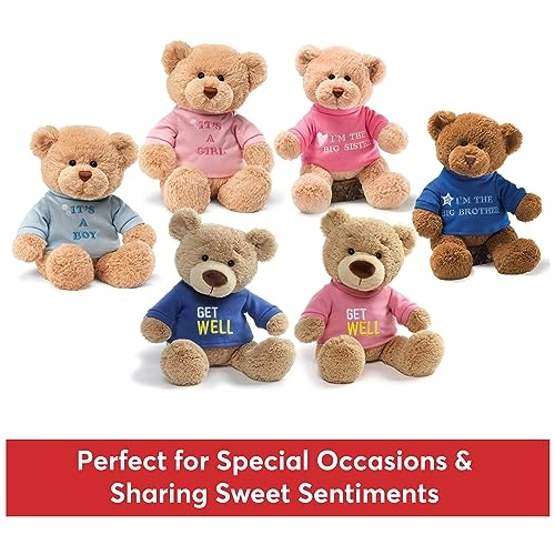 Its a Girl Message Bear - 30 cm