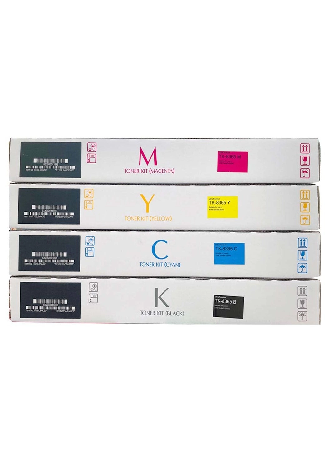 Office Maker TK-8365 - Black 25,000 pages Cyan 15,000 pages Magenta 15,000 pages Yellow 15,000 pages