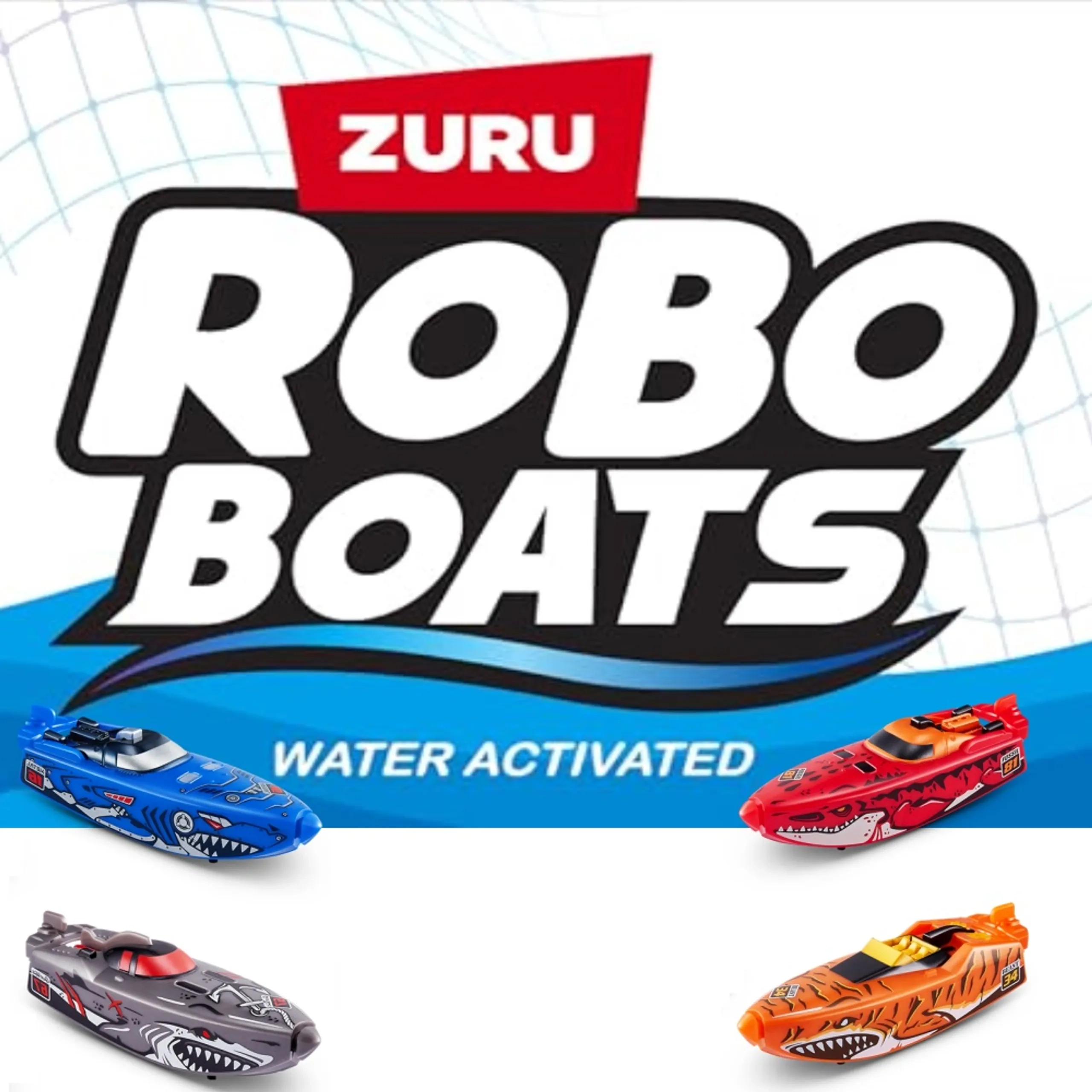 Robo Alive Boats - Water Activated 1pc