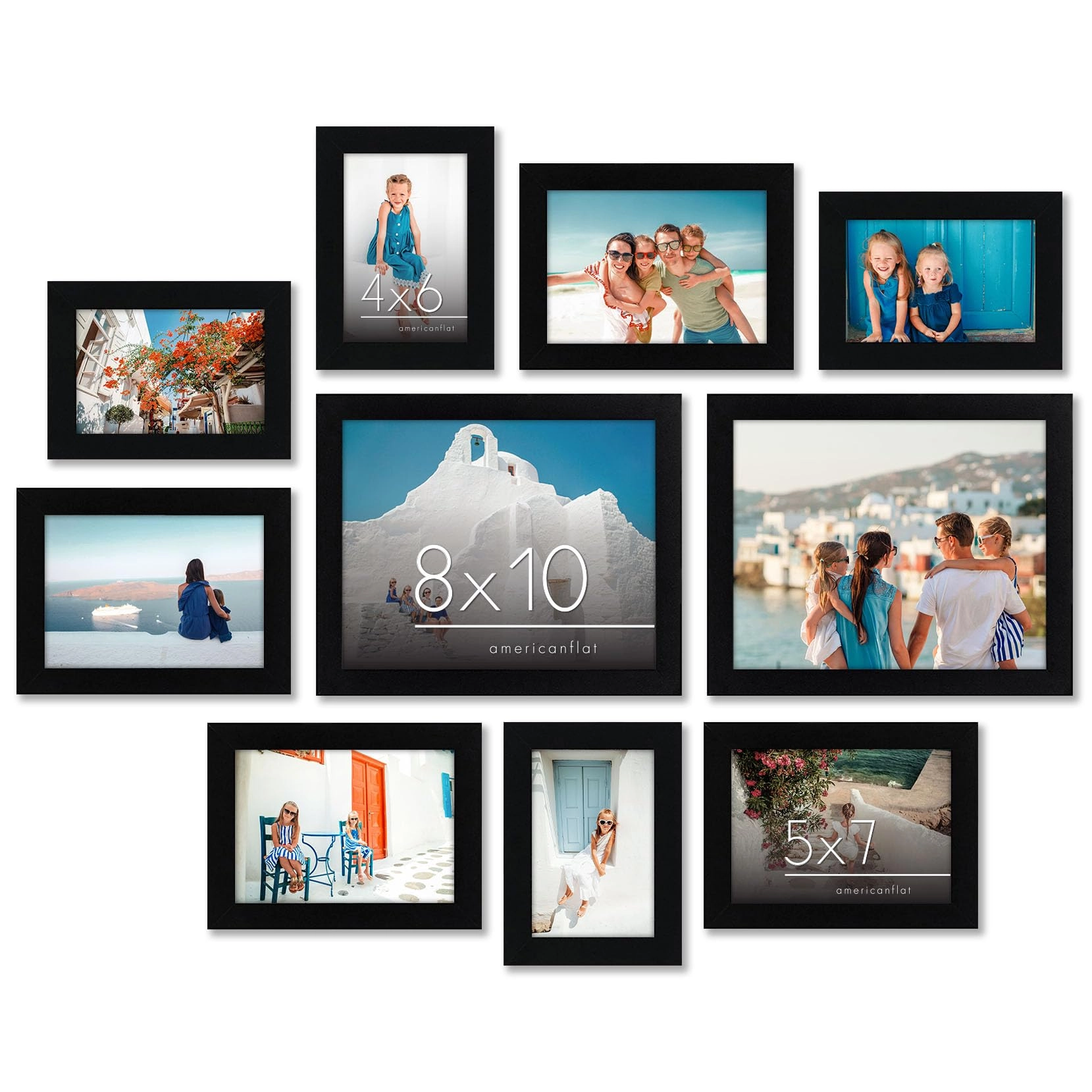 Set of 10 Picture Frames