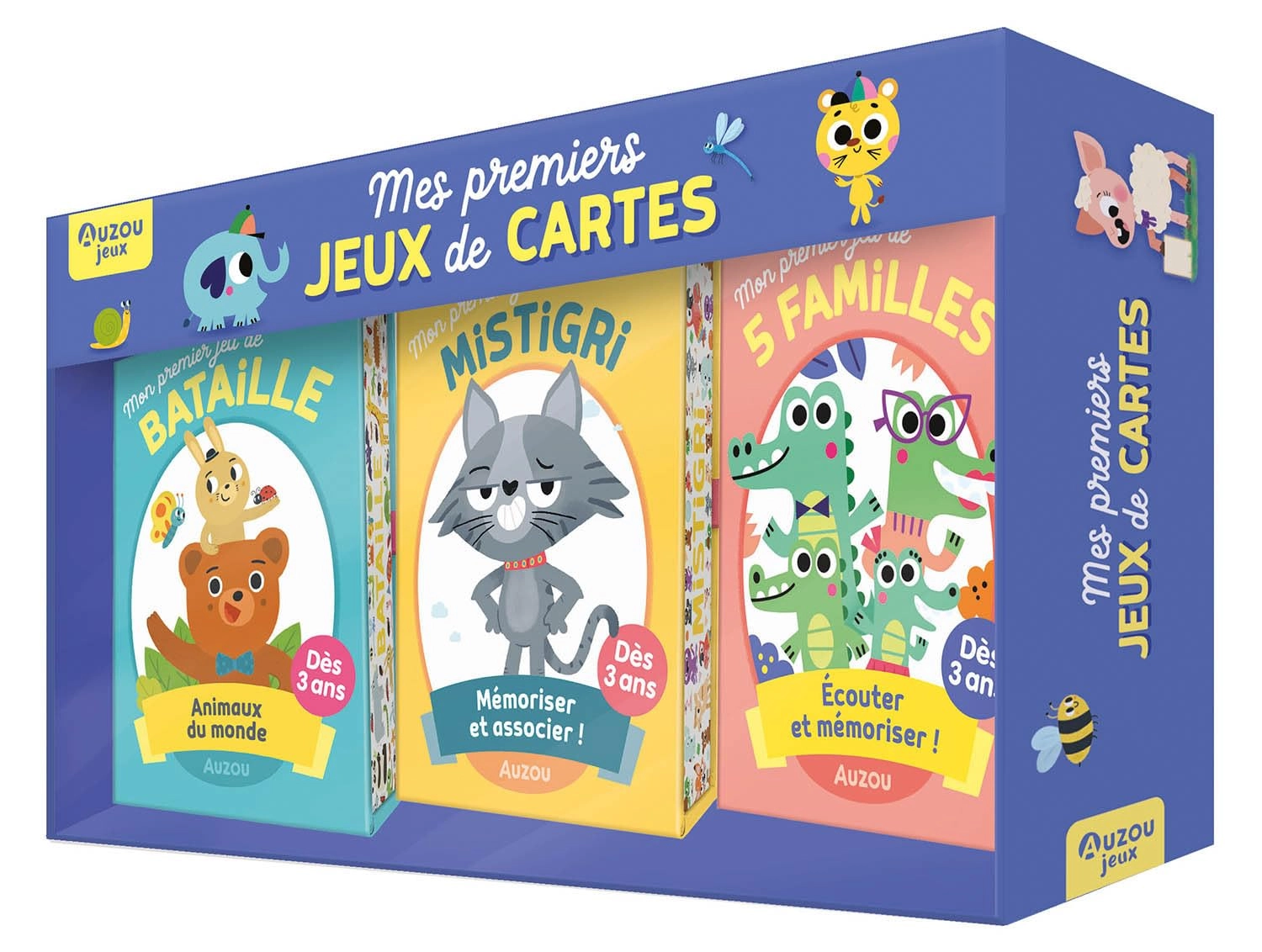 Auzou Mes premiers jeux de cartes - French 6 - 8 years