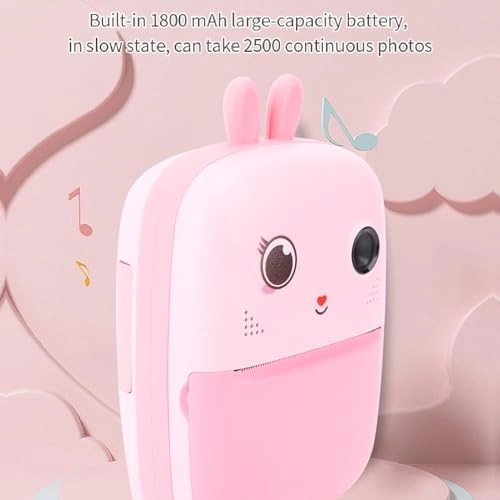 Kids Camera Instant Print - 1080P 80MP