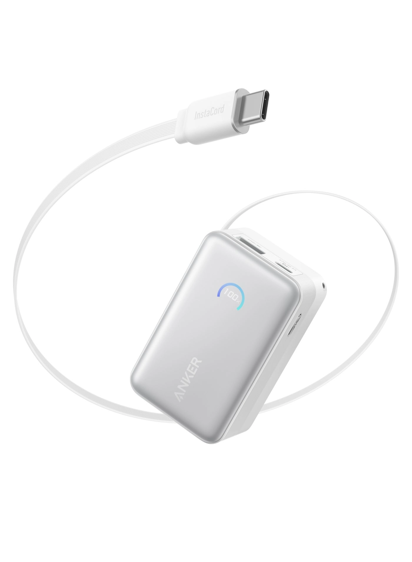 Nano Power Bank + 47W 2-Port Fast USB C Charger