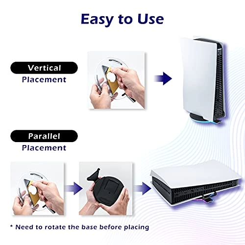 RGB LED Console Stand - PS5