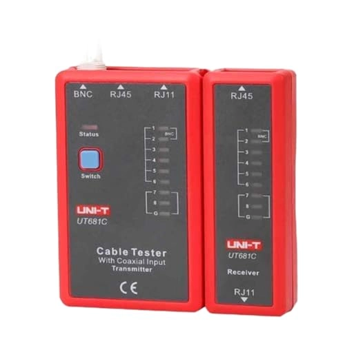 UT681C - RJ 45/RJ 11/BNC Cable Tester