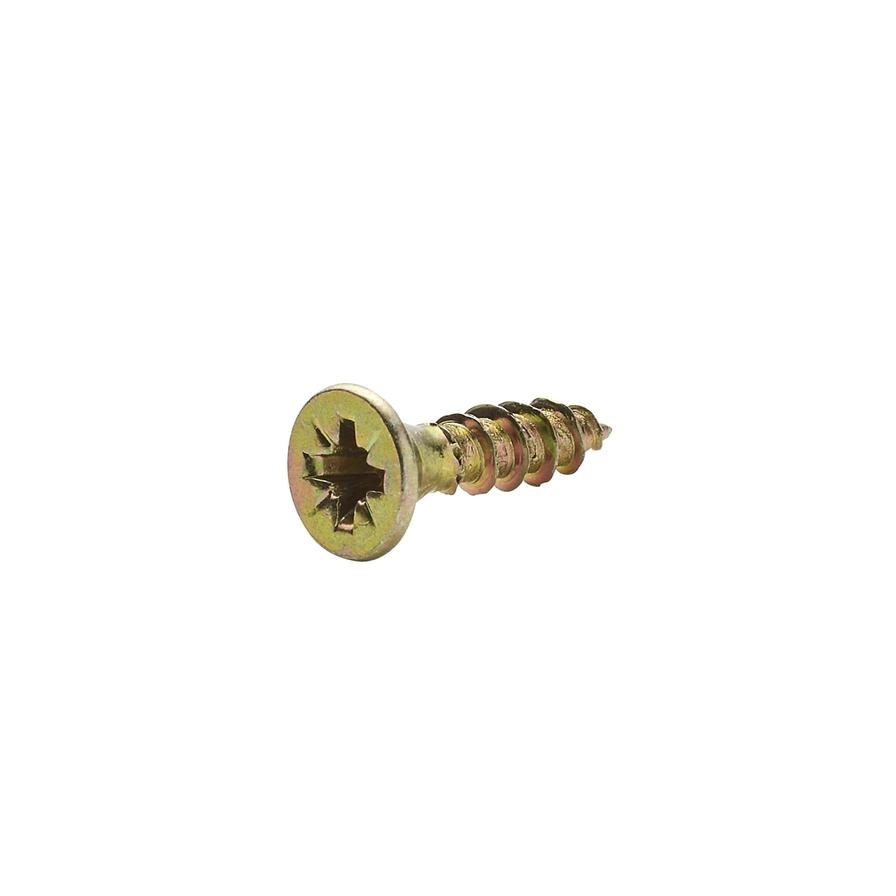 Zinc-Plated Carbon Steel Wood Screw - 12 mm 3 mm