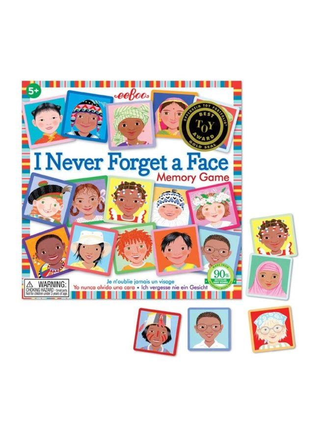 I Never Forget a Face - 3 and up 24 Pairs pieces