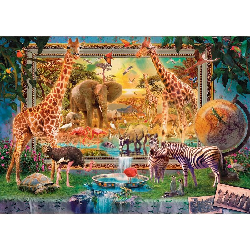 Savana Coming to Life Puzzle (4000) - 4000 pcs