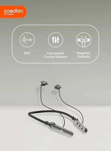 Soundtec Wireless Earbud neck band