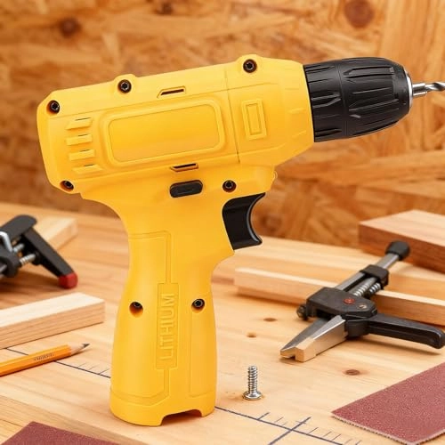 Cordless Drill Driver - 15N.M 0-600RPM 3/8in Chuck
