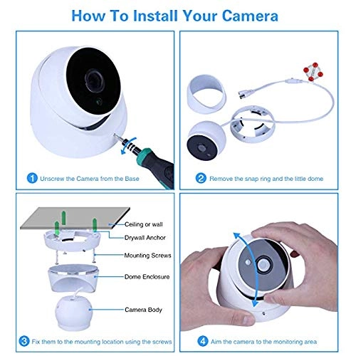 4CH DVR + Bullet Camera - 8pcs 1080P/2.0MP