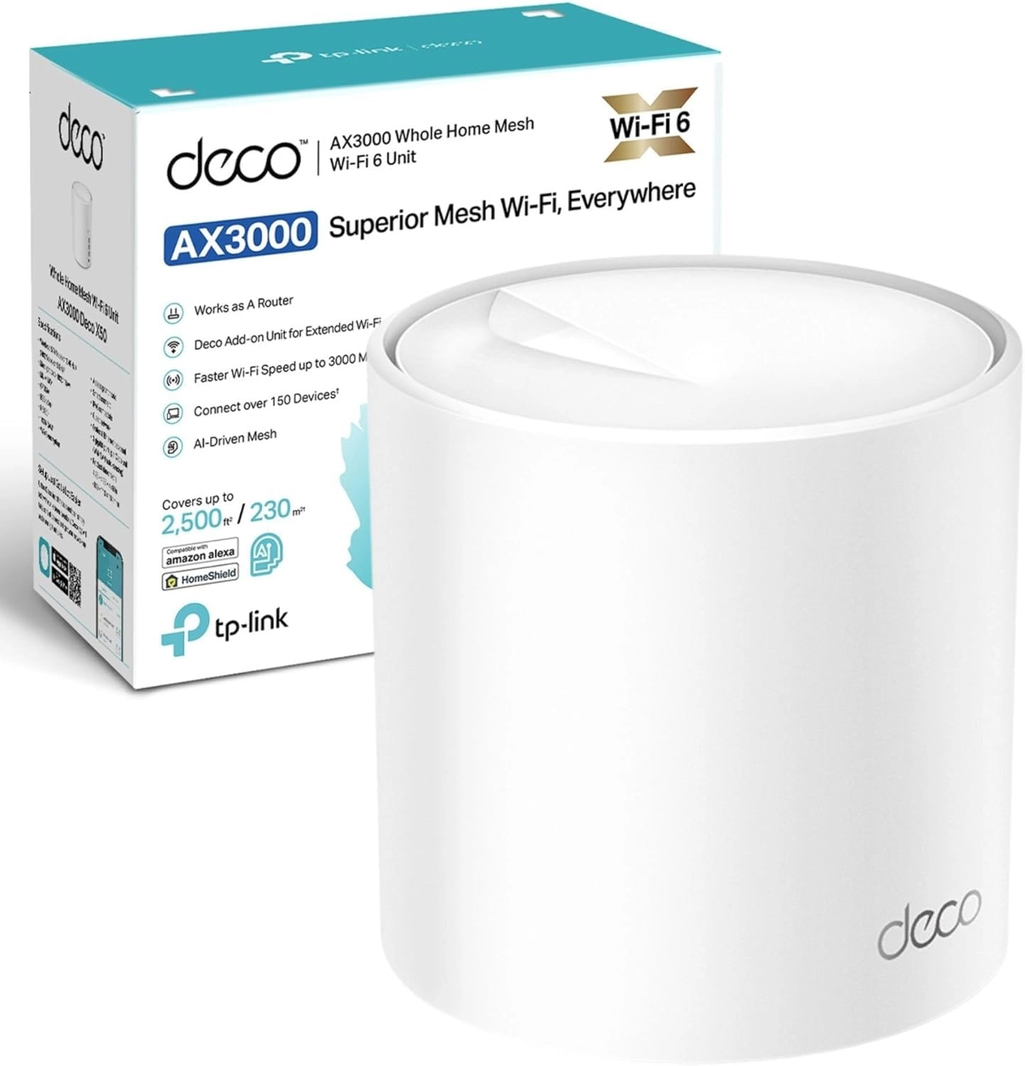 Deco X50 - WiFi 6 1-Pack