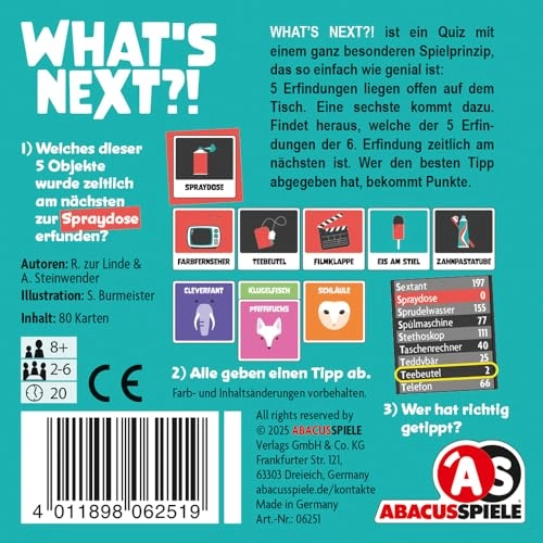 What's Next?! - Card Game (German)