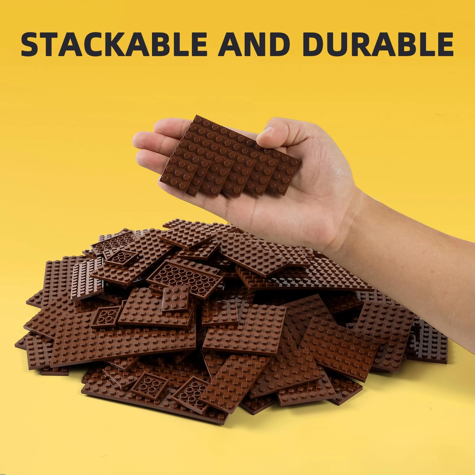 Small Building Plates - Plastic Small Flat Baseplates 150