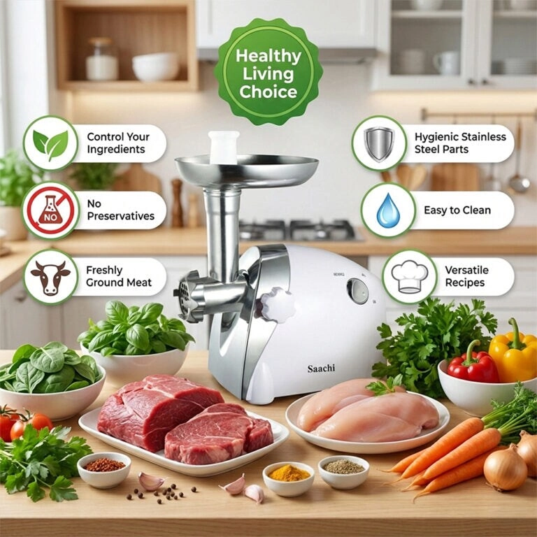 NL-MG-966 - Electric Meat Mincer Stainless Steel Blades