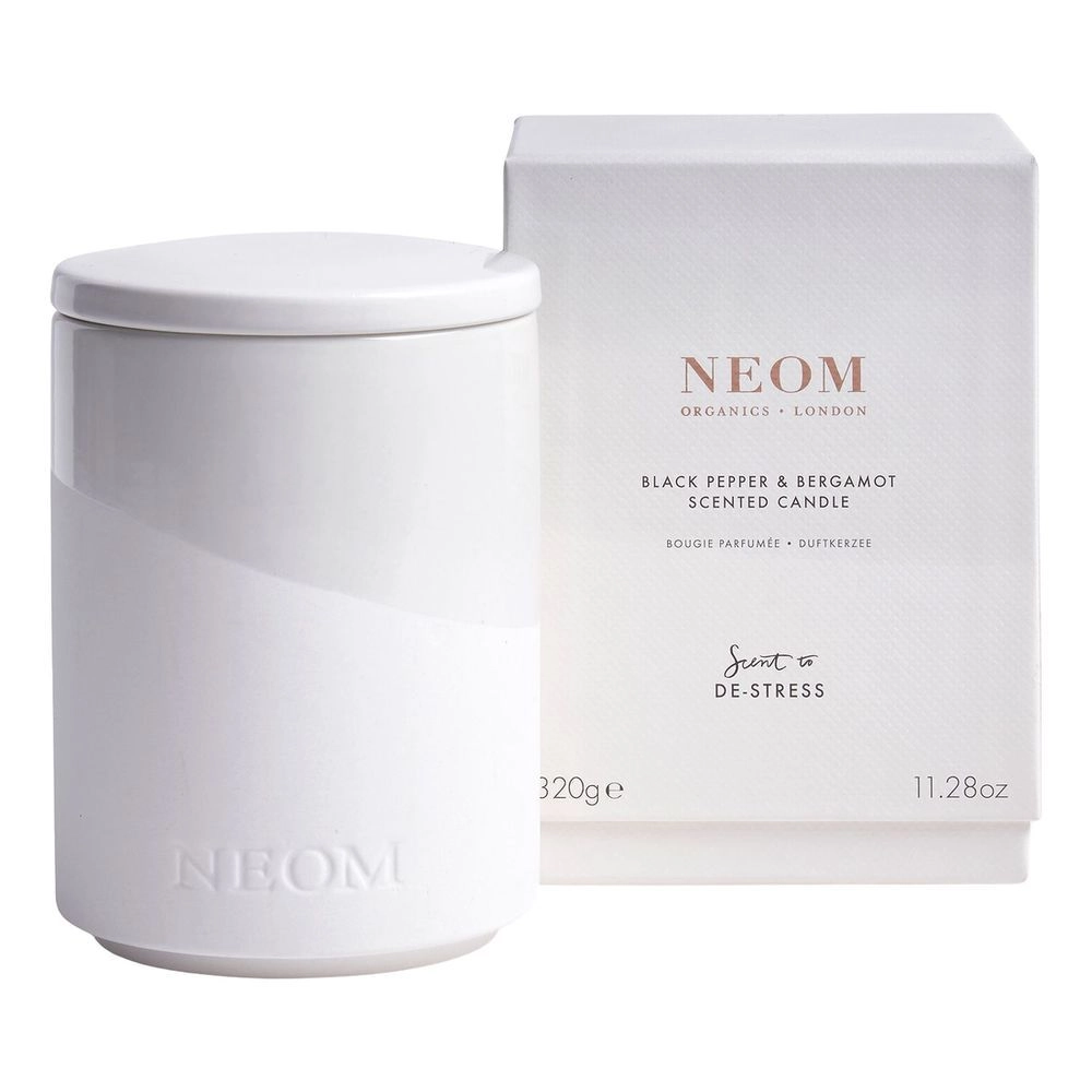 NEOM WELLBEING 2 Wick Scented Candle - Black Pepper / Bergamot