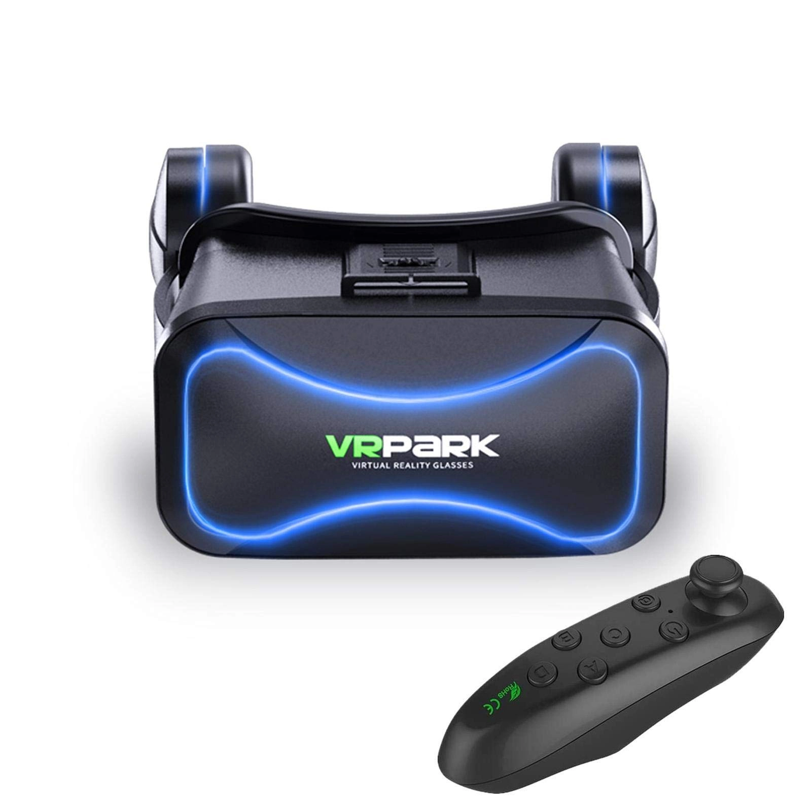 POKL VR Glasses - Adjustable IPD + Game Controller - Bluetooth 3.0