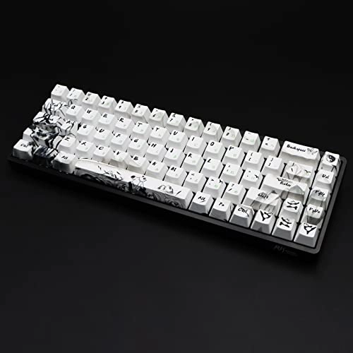 Keycaps Ink Panda - 68pcs