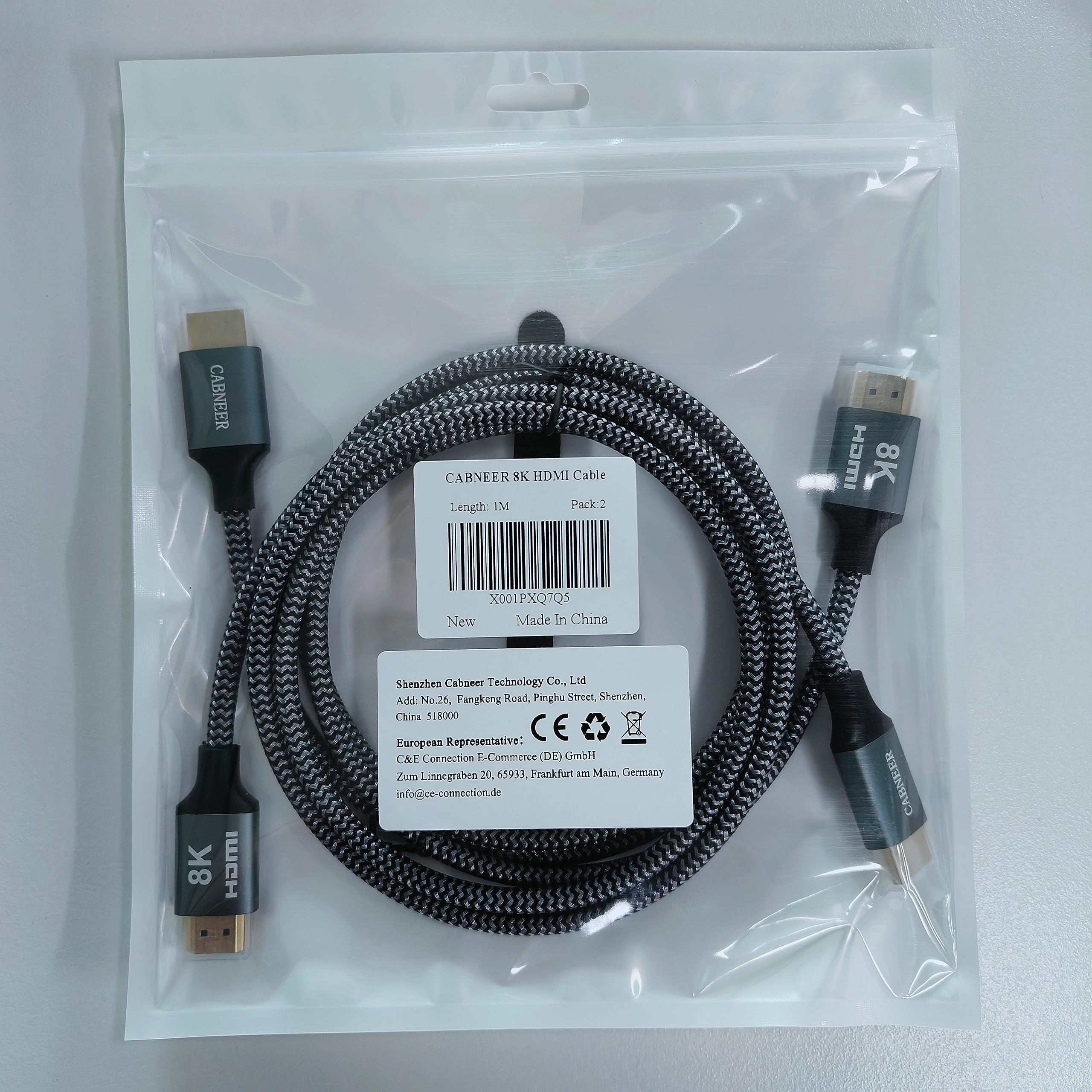 8K HDMI Cable 1m