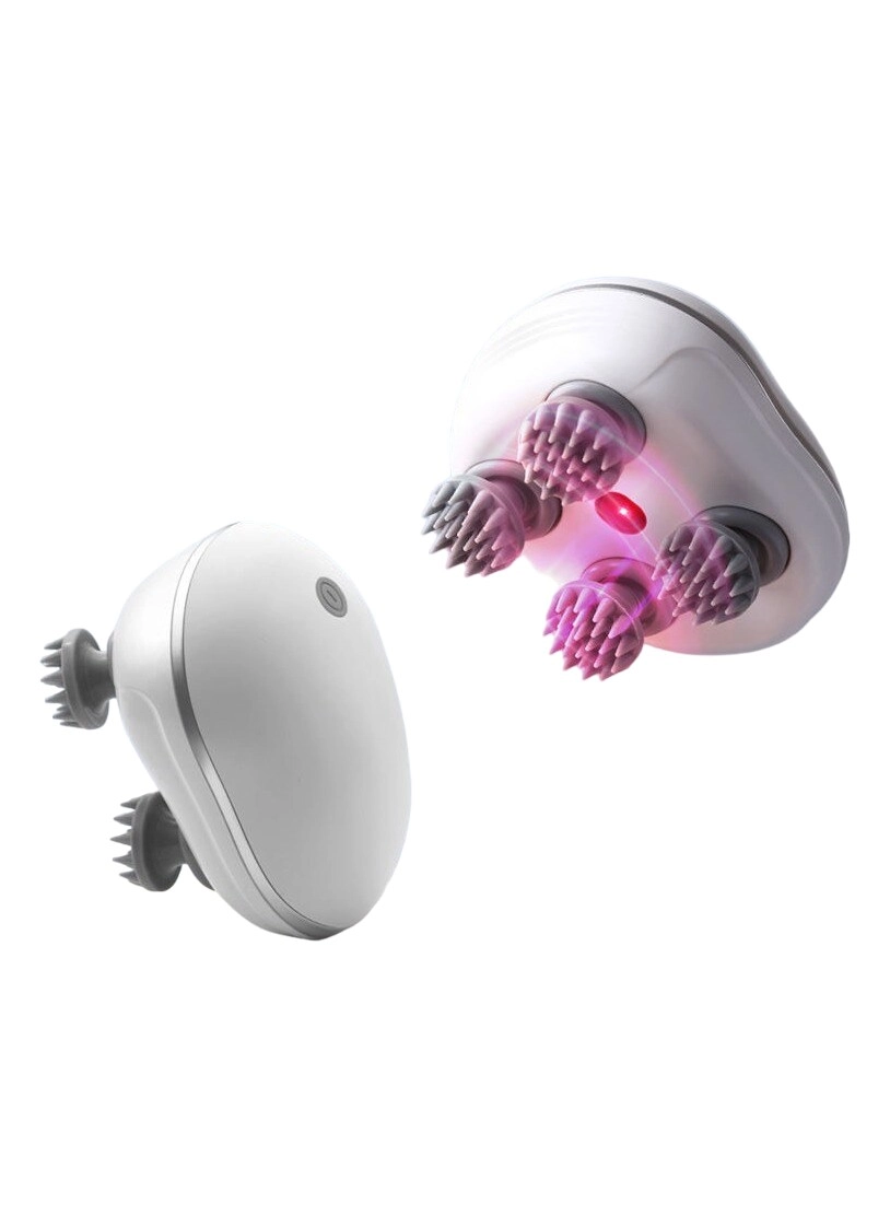 kohelia Electric Head Massager - Cordless 6 Kneading Massage Nodes