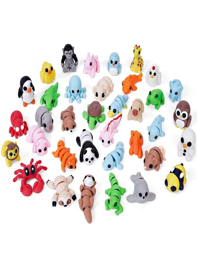 KittyCode Animal Figurines - 36PCS Set