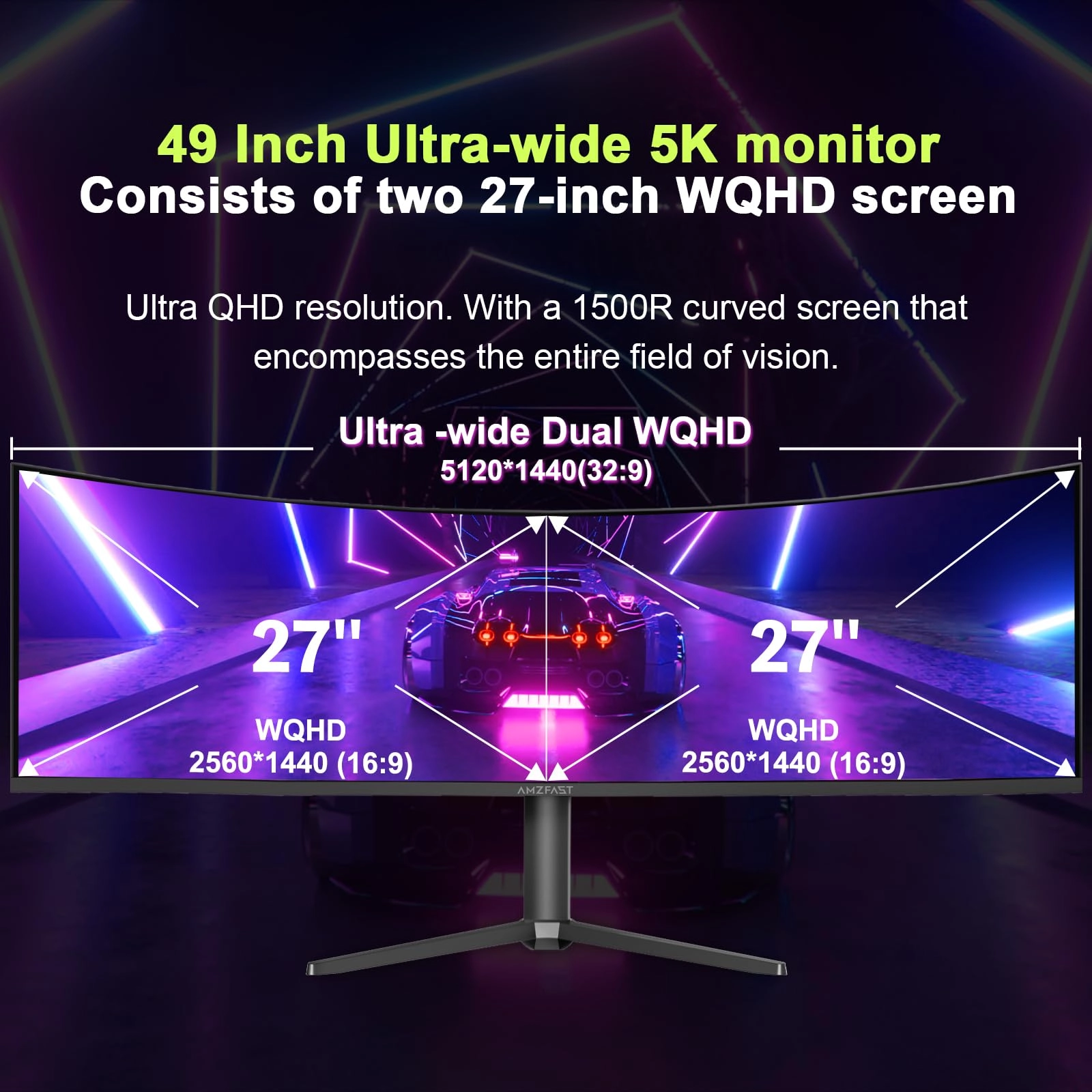 AMZG49C7U - 49 Inch 5120x1440p