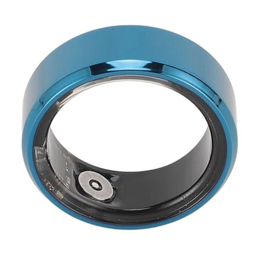 Smart Fitness Ring - Blue IP68 Water Resistant 7 Days