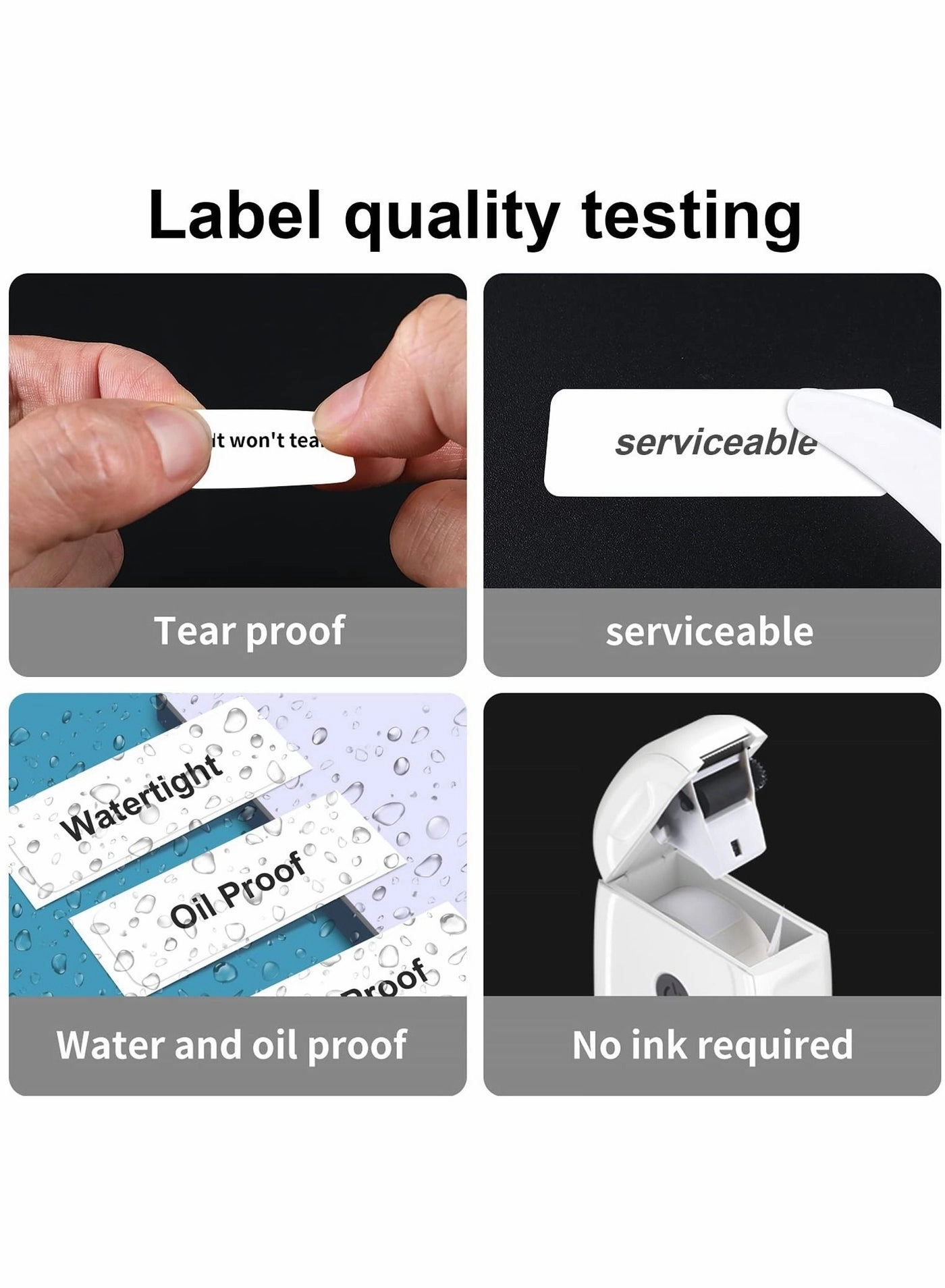 WP9510 - Thermal Printing 40x12 mm