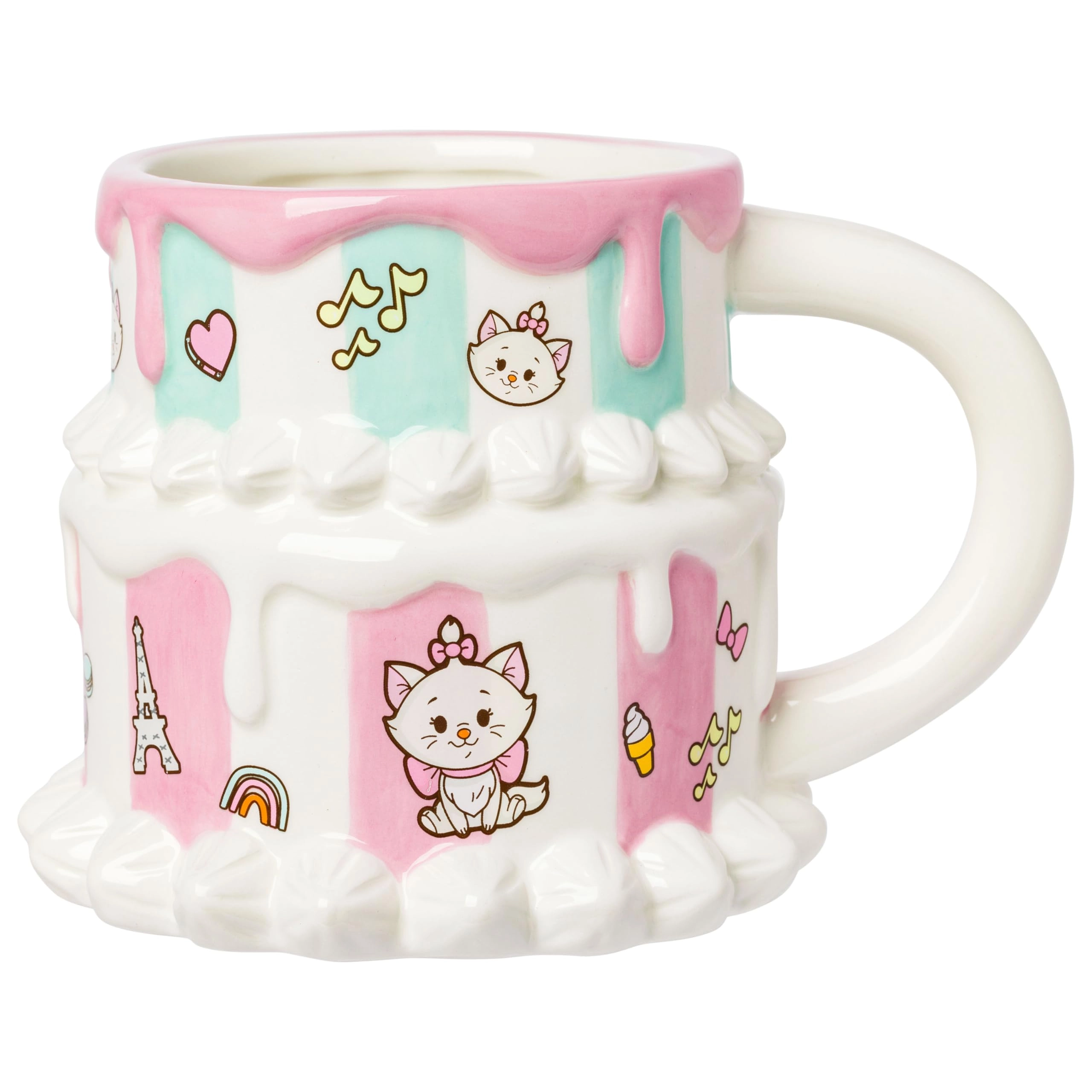 Silver Buffalo The Aristocats Marie Mug - 1 pcs 3D Sculpted
